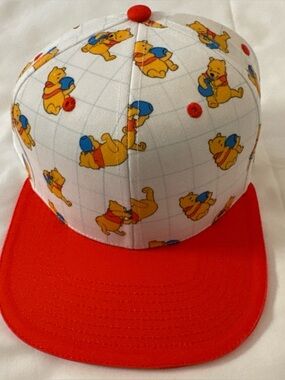 Disney Winnie the Pooh Snapback Hat One Size Adult Unisex NWT